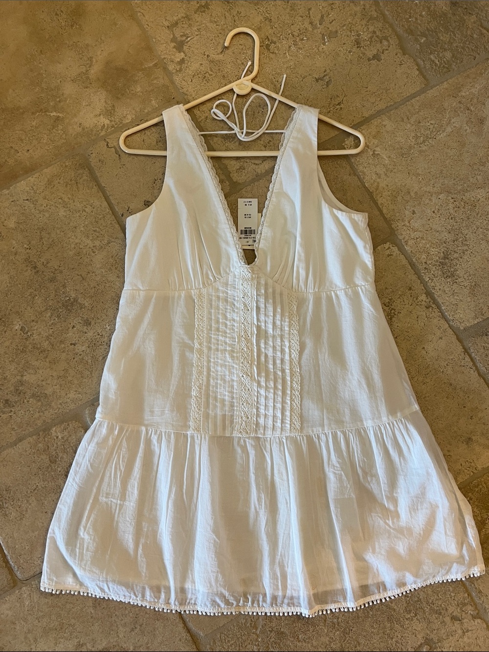 NWT Abercrombie white sundress